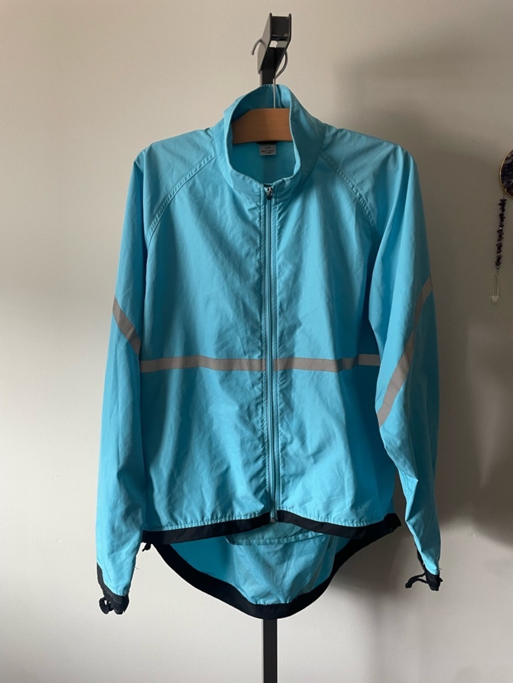 90s Vintage MEC Cycling Running Reflective Rain Windbreaker Jacket Waterproof